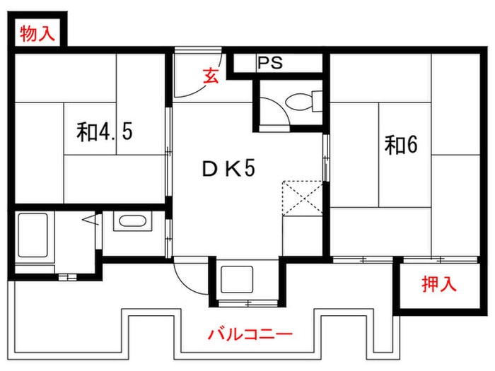 間取り図 味吉ビル