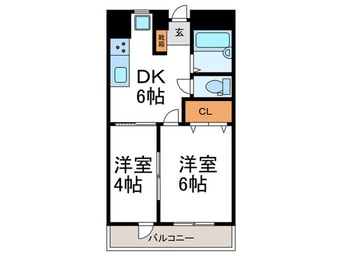 間取図 京都四条グランドハイツ(825)