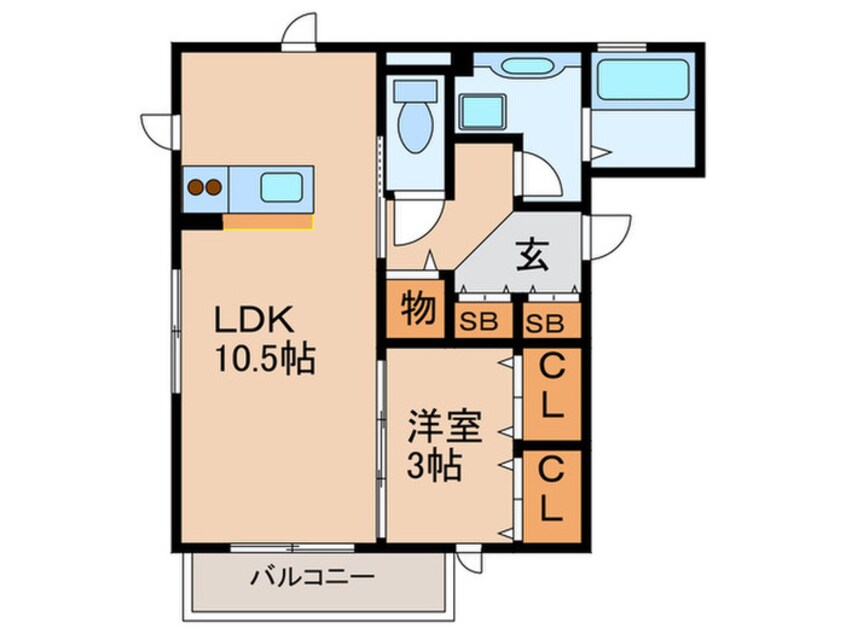 間取図 ウィステリア