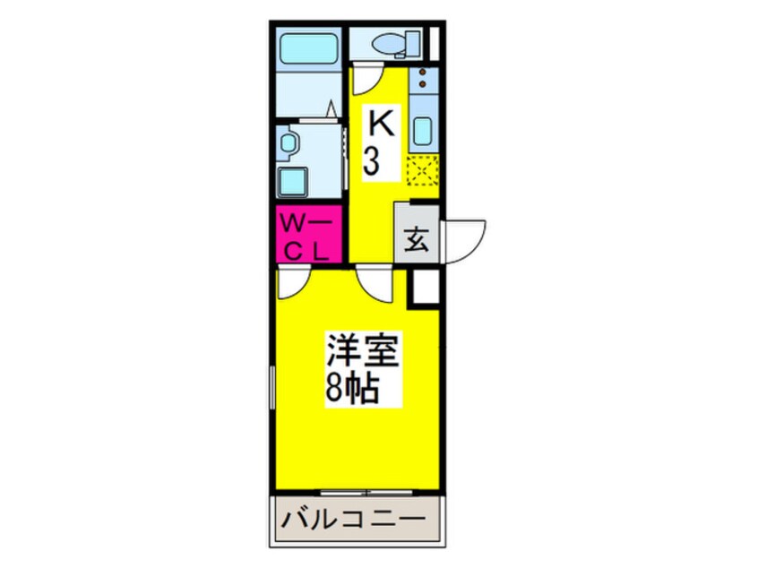 間取図 フジパレス堺ノース