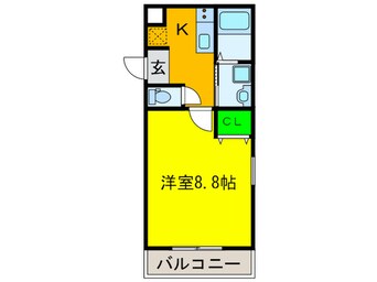 間取図 フジパレス堺ノース