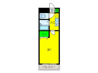 間取図 ラ・フォンテ花園