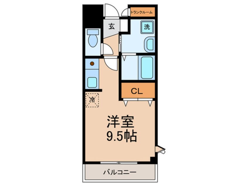 間取図 プチ・ソレ－ル