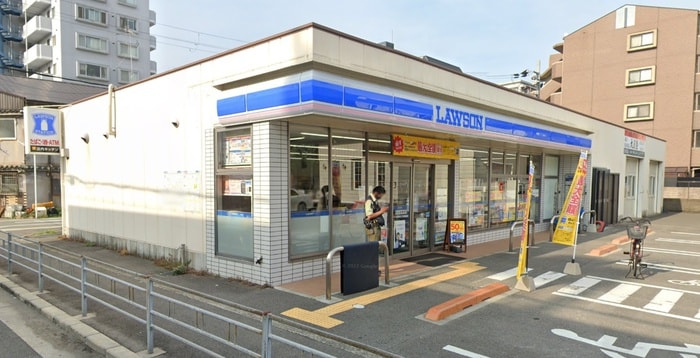 ローソン住吉あびこ病院前店(コンビニ)まで110m アビーコリーヌⅡ