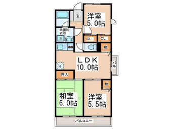 間取図 エアーフロントマンション