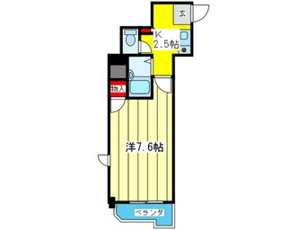 間取図 グリーンヒルズ五番館