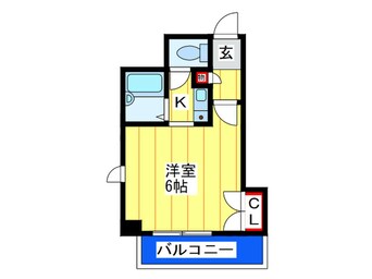 間取図 グリーンヒルズ五番館