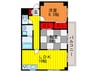 アンシャンテ高宮・高槻A棟・B棟 2LDKの間取り