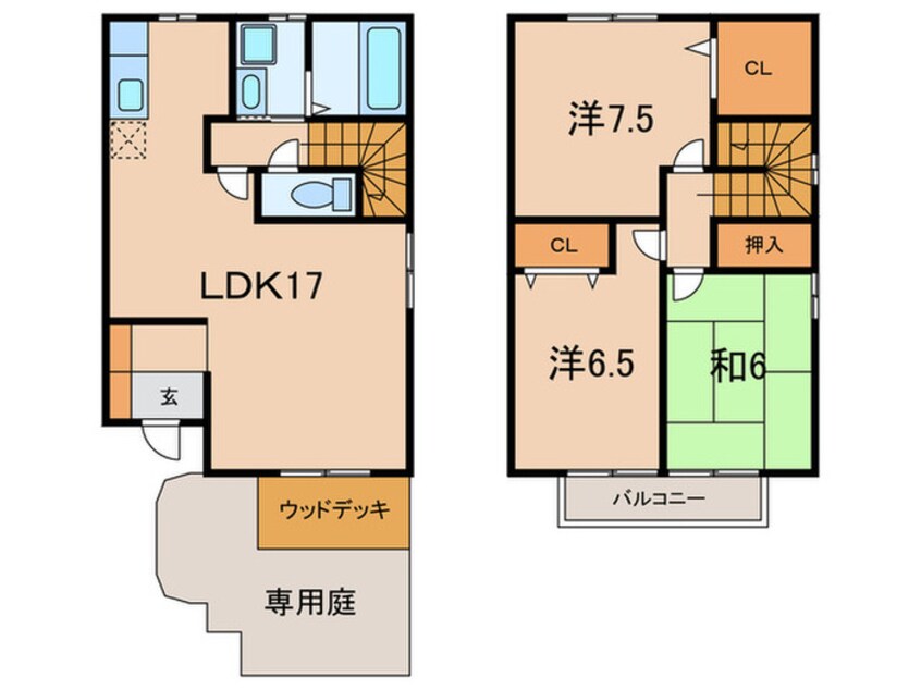 間取図 ルピナスコートA棟