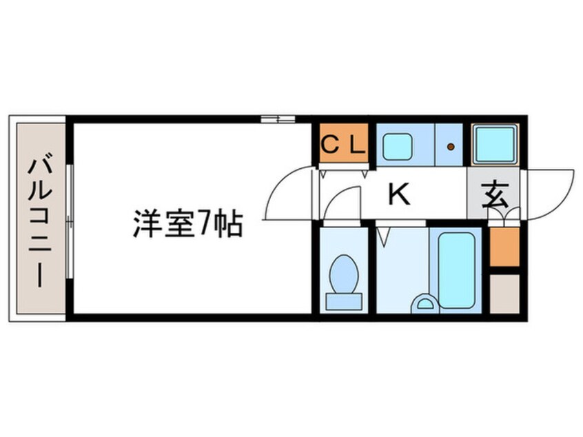 間取図 インペリアルジュン