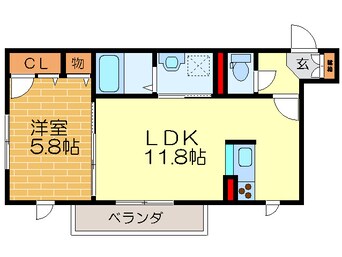 間取図 シャーメゾンプルミエール