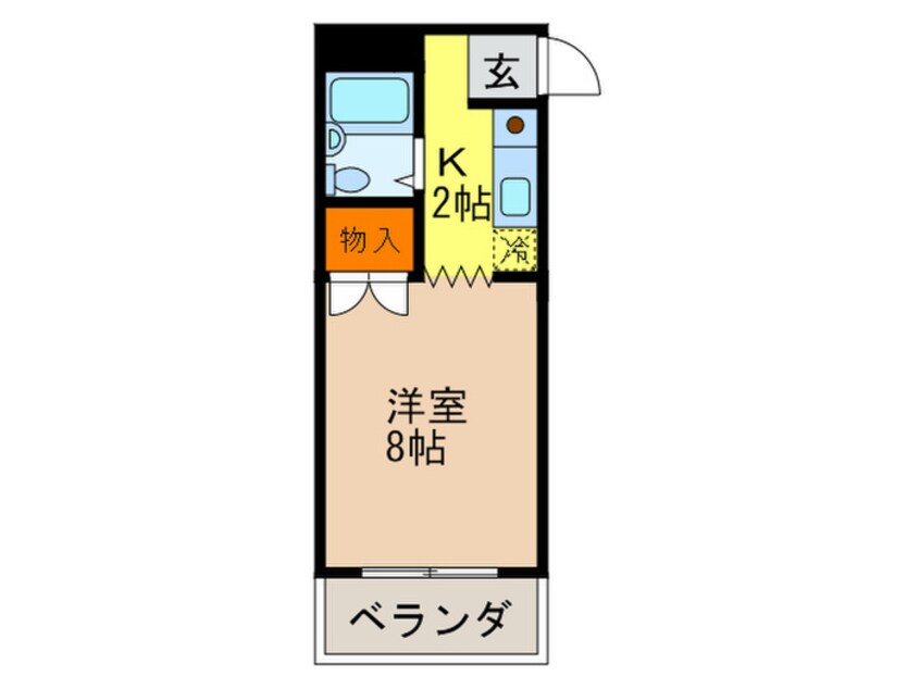 間取図 プレアール箕面粟生