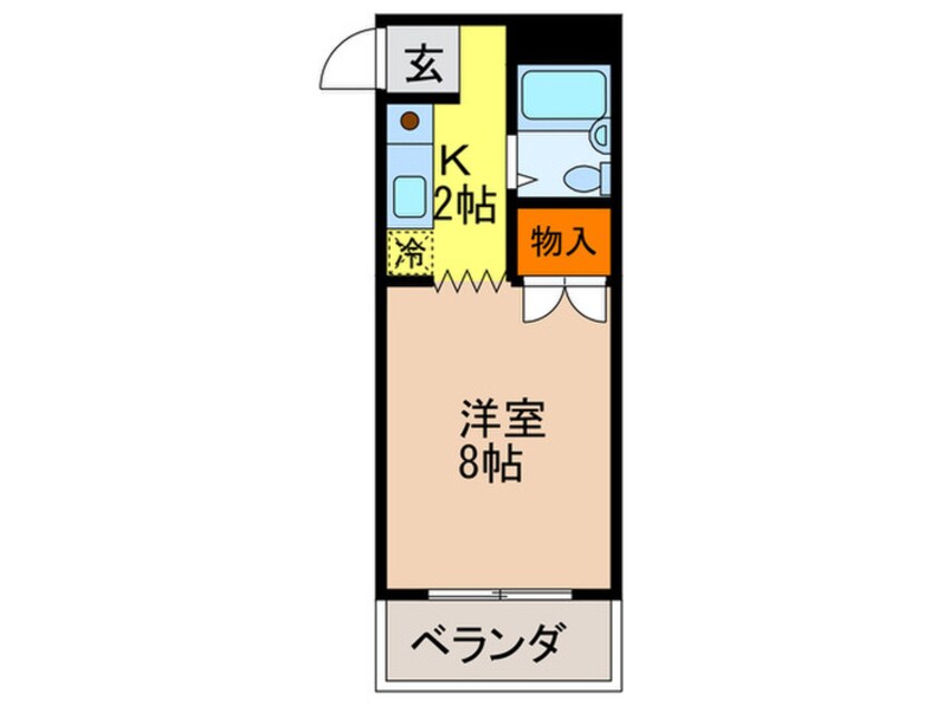 間取図 プレアール箕面粟生
