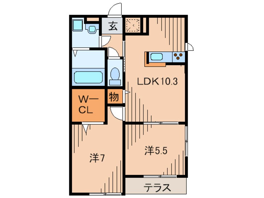 間取図 リヴェ－ル