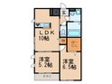 リヴェ－ルの間取図