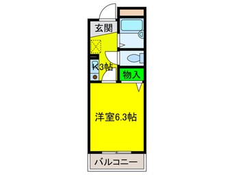 間取図 ソルシェ－ル