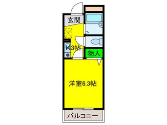 間取図 ソルシェ－ル