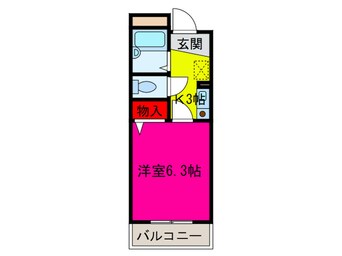 間取図 ソルシェ－ル