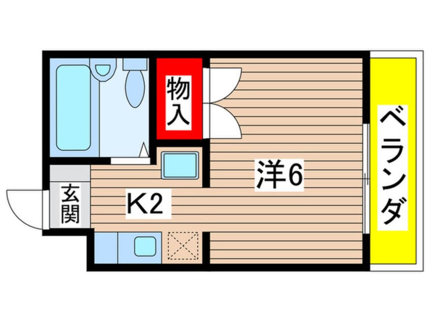 間取図 サン嵐山