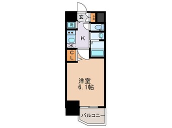 間取図 LiveCasa本町