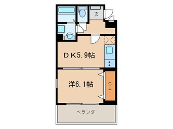 間取図 メゾン・ド・励歩Ⅱ