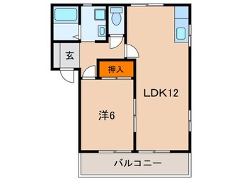 間取図 セラ西舞子Ⅱ