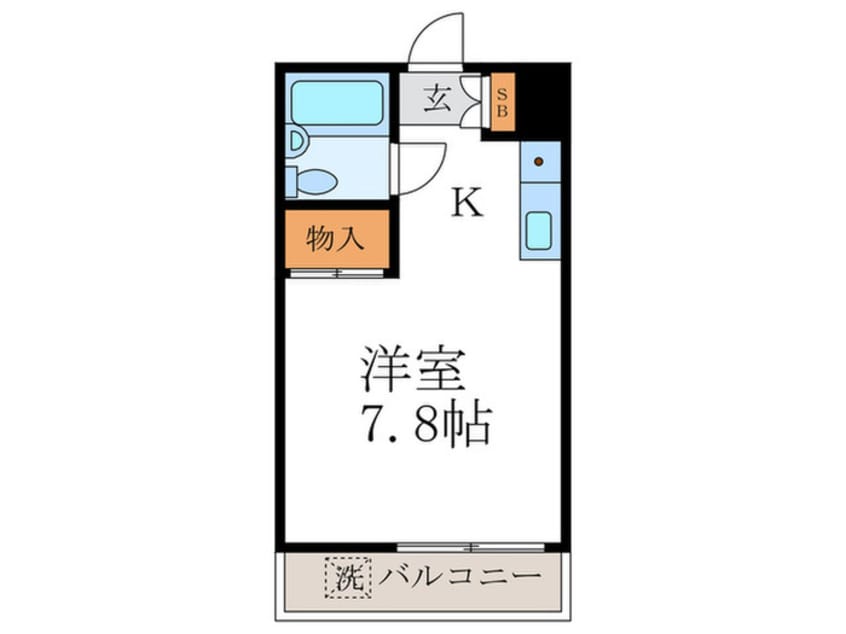 間取図 サンライズ大山
