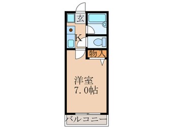 間取図 フラットＵ