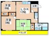 グリ－ンコ－ト広瀬 3LDKの間取り