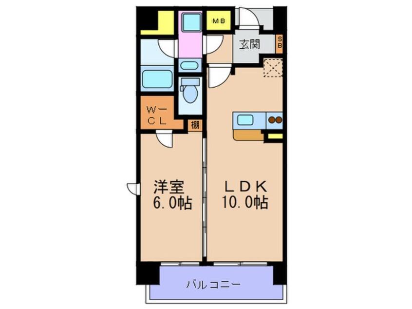 間取図 ランドセントラル梅田