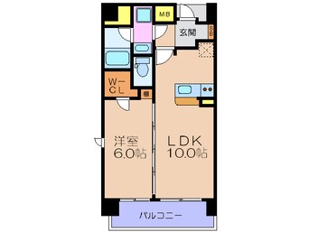 間取図 ランドセントラル梅田