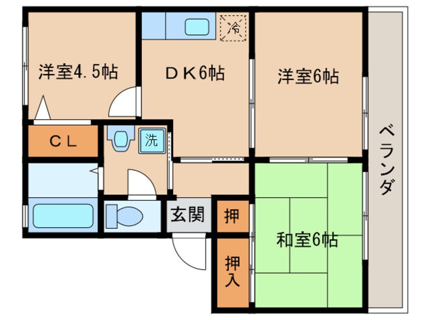 間取図 ファミール・TC・ACT １