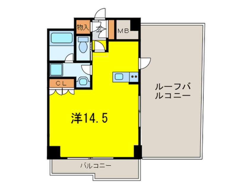 間取図 ミミエデン西北