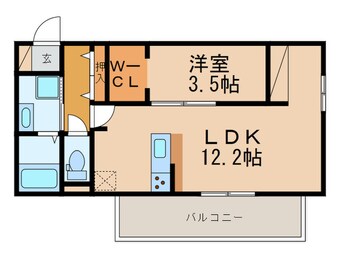 間取図 アルブルコート