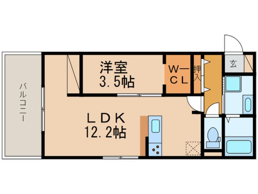 間取図 アルブルコート