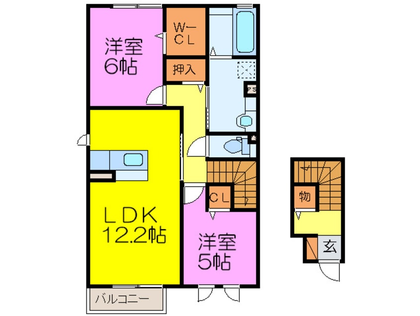 間取図 グレースＢ棟