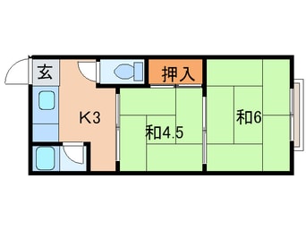 間取図 武庫ハイマ　Ａ棟