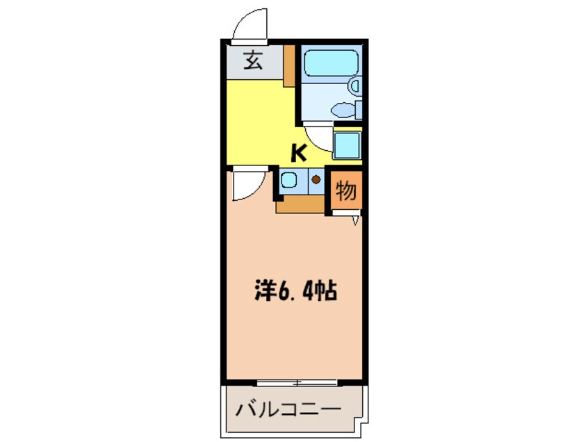 間取図 エスコートパレス