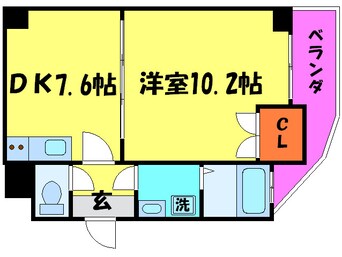 間取図 プラ　タラク