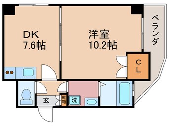 間取図 プラ　タラク