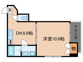 間取図 プラ　タラク