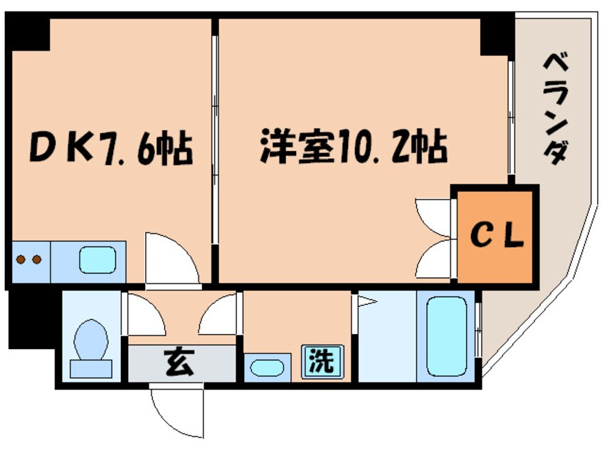 間取図 プラ　タラク