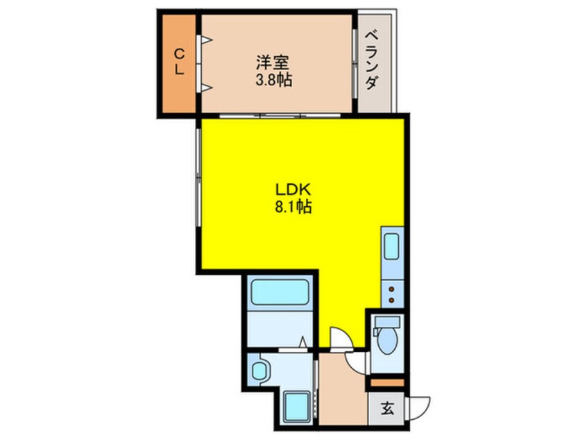 間取図 仮)Emia千里丘