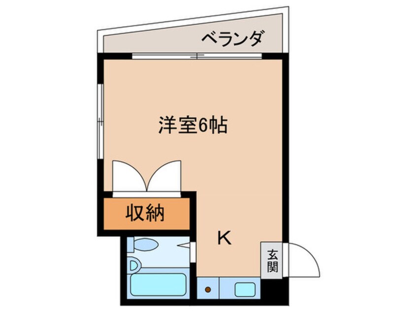 間取図 ブランドールハウス