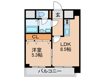 間取図 ヴィヴァ－チェⅡ番館