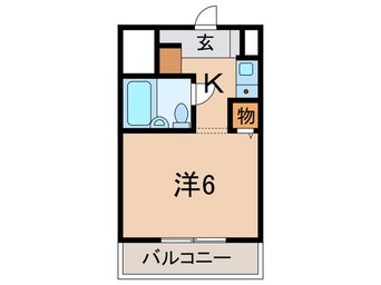 間取図 猪名寺ﾊﾟｰｸﾏﾝｼｮﾝⅠ