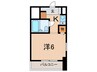 猪名寺ﾊﾟｰｸﾏﾝｼｮﾝⅠ 1Rの間取り