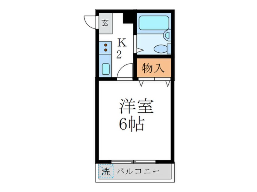 間取図 北斗ハイツ