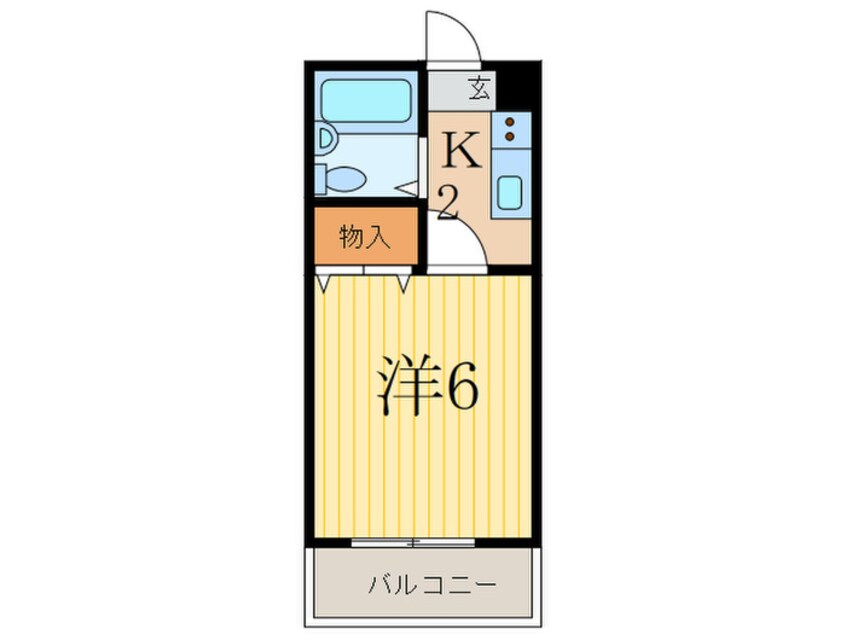 間取図 北斗ハイツ