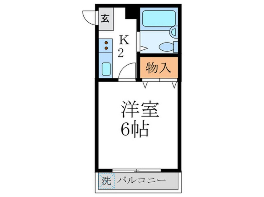 間取図 北斗ハイツ